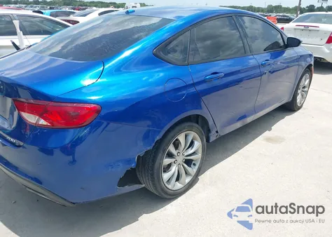 2015 Chrysler 200 S z USA, uszkodzony, nr VIN 1C3CCCBB5FN745606